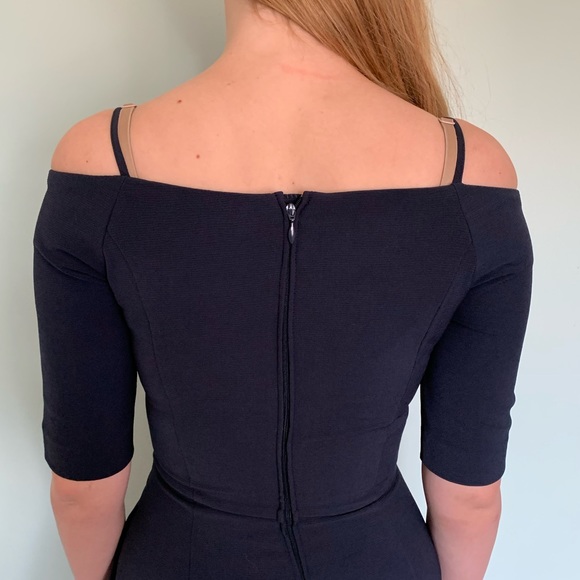 Navy Blue H&M Dress - Picture 3 of 4